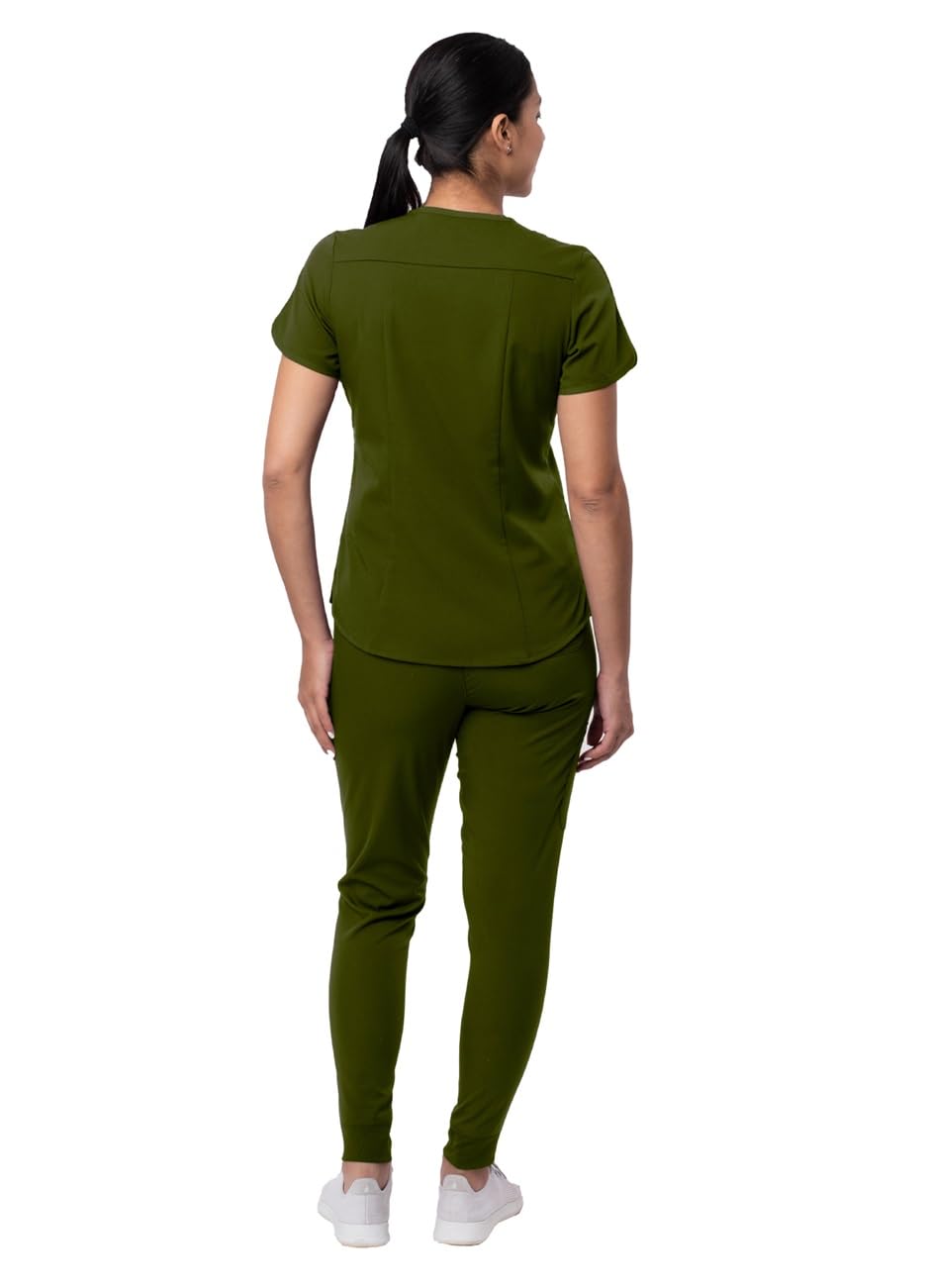 Adar Pro Erica Moderna Atletica Impostata Per Donna - Moderna V-Collo Top & Yoga Pareggiatrice