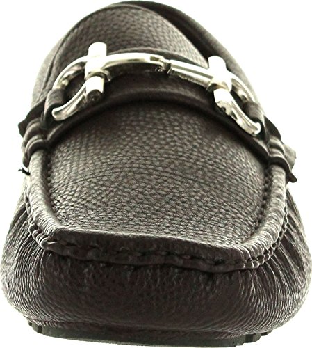 Mens European Style Dress Casual Loafers with Chain3