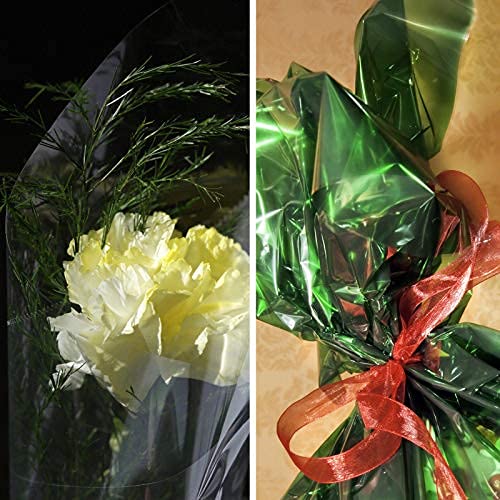 Film de fleurs d'emballage en Cellophane, papier de soie