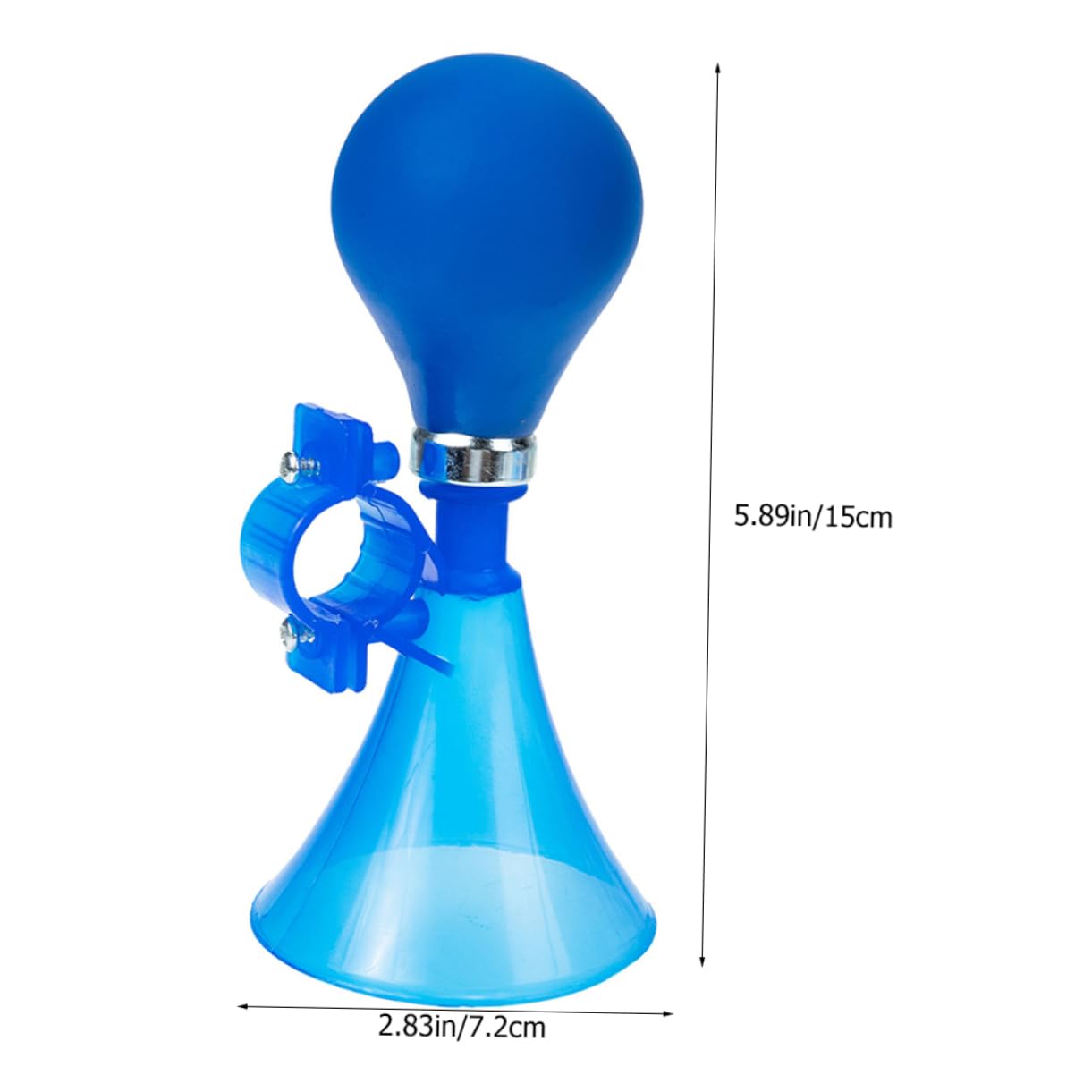 KICHOUSE 2 Pack Boys and Girls Squeeze Bicycle Horns Loud Bright Bike Air Horns for Safety for Boys and Girls' Bicycles Road Mountain Bikes