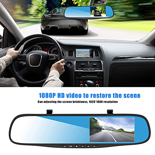 Torcarvh Mirror Dash Cam 1080p