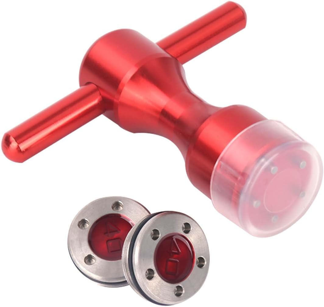 HISTAR 2Pcs Golf Custom red Weights + Red Wrench for Titleist Scotty Cameron Putters