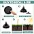 SOLPEX Mini Solar Ground Lights, 10 Pack Solar Lights Outdoor Garden, Solar Pathway Lights Outdoor, Solar Powered Landscape Lighting for Patio Yard Driveway Walkway (Cool White)