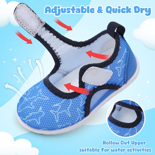 Image of Centipede Demon Toddler Water Shoes Boys Girls Swim Aqua Socks Barefoot Kids Water Sandals Quick Dry Breathable Lightweight for Beach Pool Waterpark