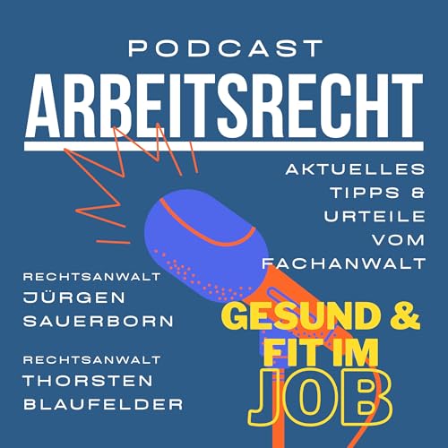 62. Gesund und fit im Job: Gesundes Arbeiten - mit Ren&eacute; Tr&auml;der Podcast Por  arte de portada