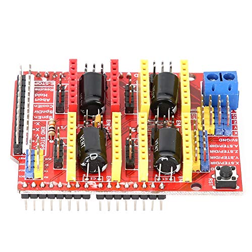 Aolidsive 3D Printer V3 CNC Expansion Board, A4988 Driver Module for High Precision 3D Printing Accessories for Reprap a