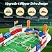Foosball Table Soccer Game for Kids: Mini Interactive Soccer Board Game - 3 4 5 6 7 8 9+ Year Old Kids Sports Toy for Home Family Party - Fun Birthday Gift for Boys Girls