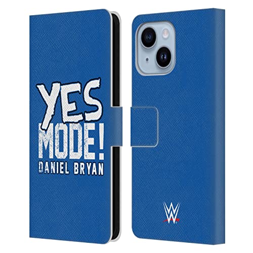 Étui WWE Daniel Bryan Yes pour iPhone 14 Plus en cuir