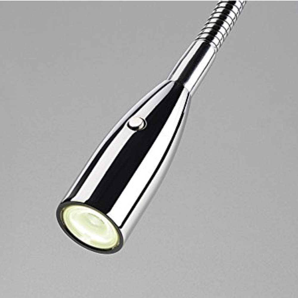 kalb Material für Möbel LED Bettleuchte Leseleuchte Aufbauleuchte Nachttischlampe Bettlampe Leselampe, Auswahl:2er SET