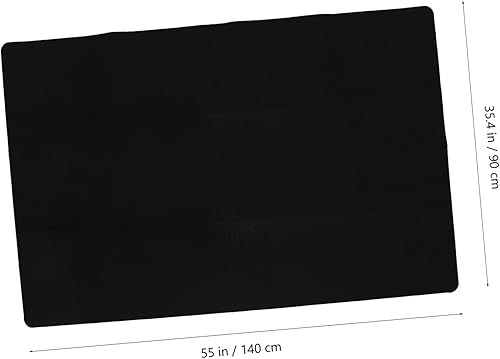 Miniatura 5 de EXCEART Tapete antideslizante para silla de oficina, 2 piezas, tapete de escritorio, tapete de escritorio para alfombra, silla de computadora, cojín