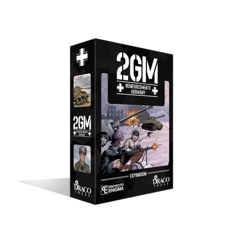 Draco Ideas Tactics Deluxe Board Games and 2GM Pacific + Expansions (2GM Tactics - Germany Expansion Reinforcements)