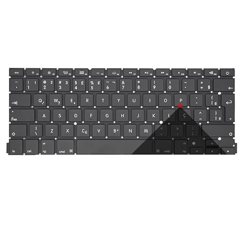 ノートパソコン A1502 キーボード US UK スペイン ロシア語 フランス語 スイス ポルトガル レイアウト MacBook Pro Retina 13インチ 2013 2014 2015 年モデル用(BR)