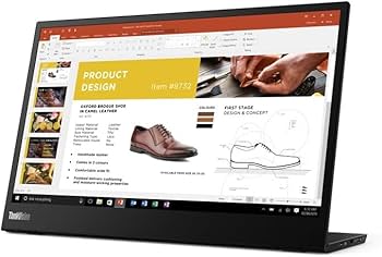 Lenovo ThinkVision M14 モニター　保証25年11月 Lenovo Thinkvision M14 Led-14-Fl HD-Mat Black : Lenovo: Amazon.co