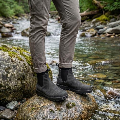 Rihero Men's Platform Heel Chelsea Boots (Various) - image 2