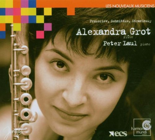 Musique de XXe siècle russe - Works for flute and piano - Stravinsky, Pastorale; Scherzo; Song of the Nightingale / Prokofiev, Flute Sonata #2./ Schnittke, Suite in the Ancient Style, etc.