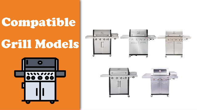 BBQration Griglia per Charbroil Tru-Infrared 4 Burenr 463255020 463242715 463242715 463242716 463276016 466242715 463257520 46624288 15 46 6242816, G541-0016-W2 per Griglie Charbroil Grill