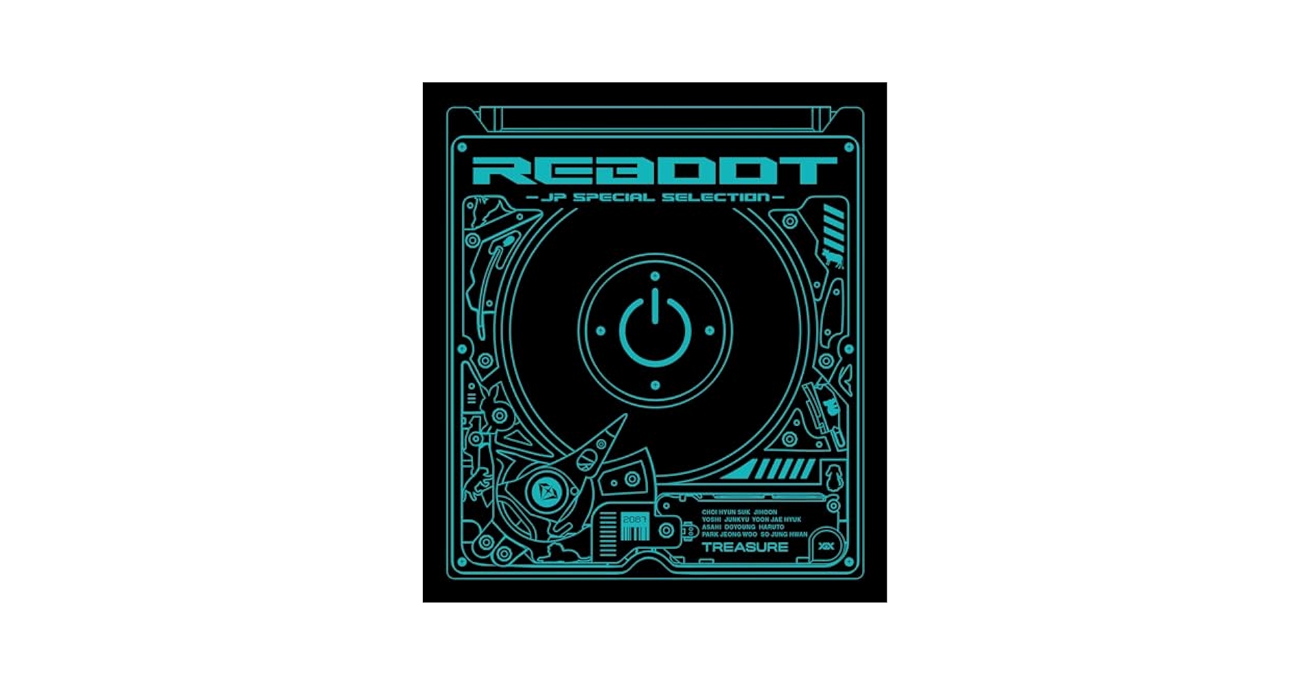 treasure 直筆サイン入り アルバム reboot TREASURE / 2ND FULL