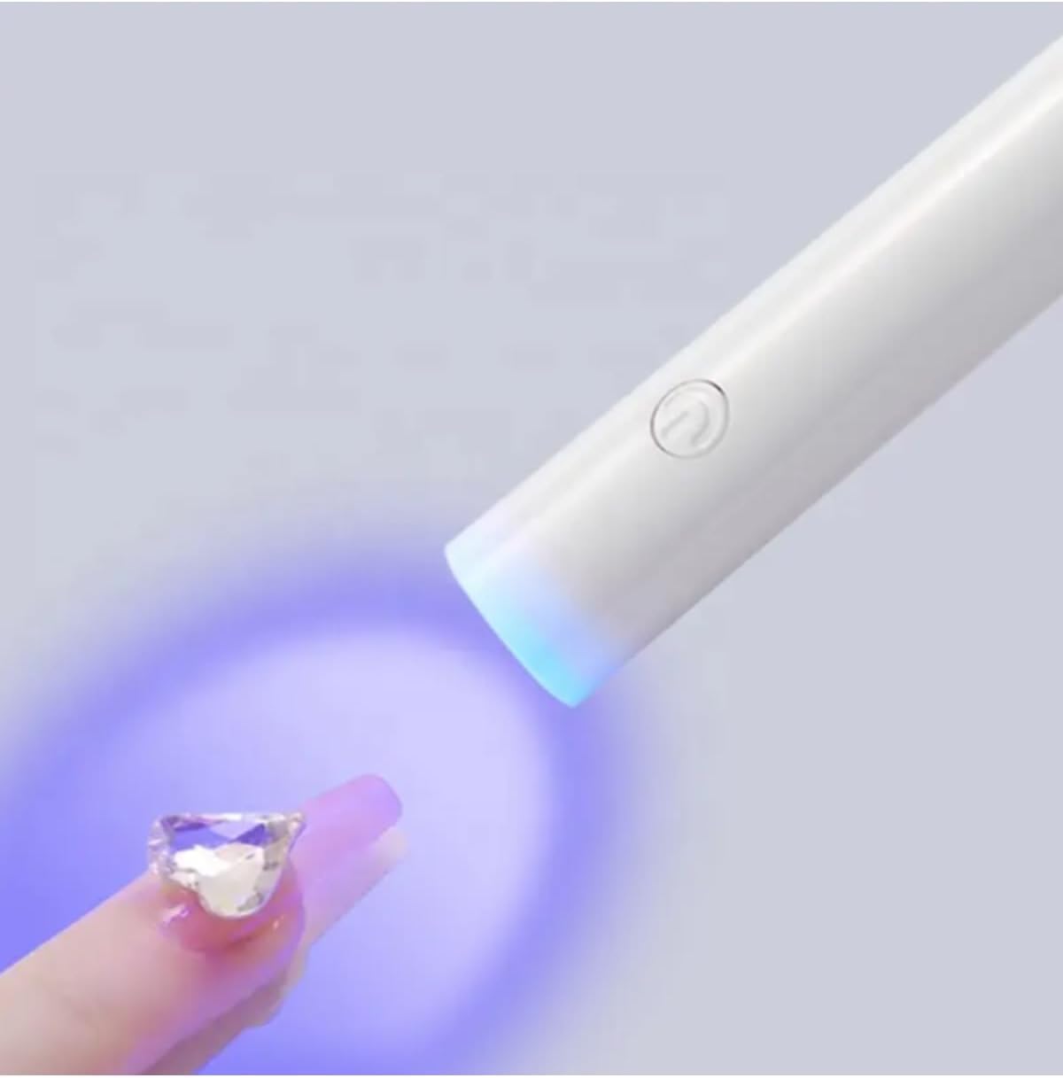 Gaman Yeni Tasarım Mini El Tipi Taşınabilir 3 W Usb Şarjlı Beyaz Tırnak Oje Kurutucu Ultraviyole Mor Işık