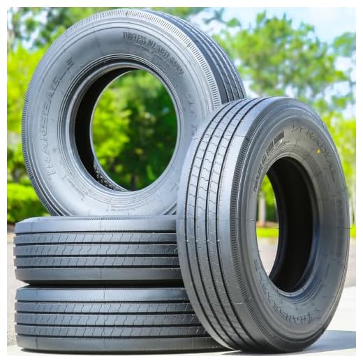 Set of 4 (FOUR) Transeagle ST Radial All Steel Heavy Duty Premium Trailer Radial Tires-ST235/85R16 235/85/16 235/85-16 132/127M Load Range G LRG 14-Ply BSW Black Side Wall