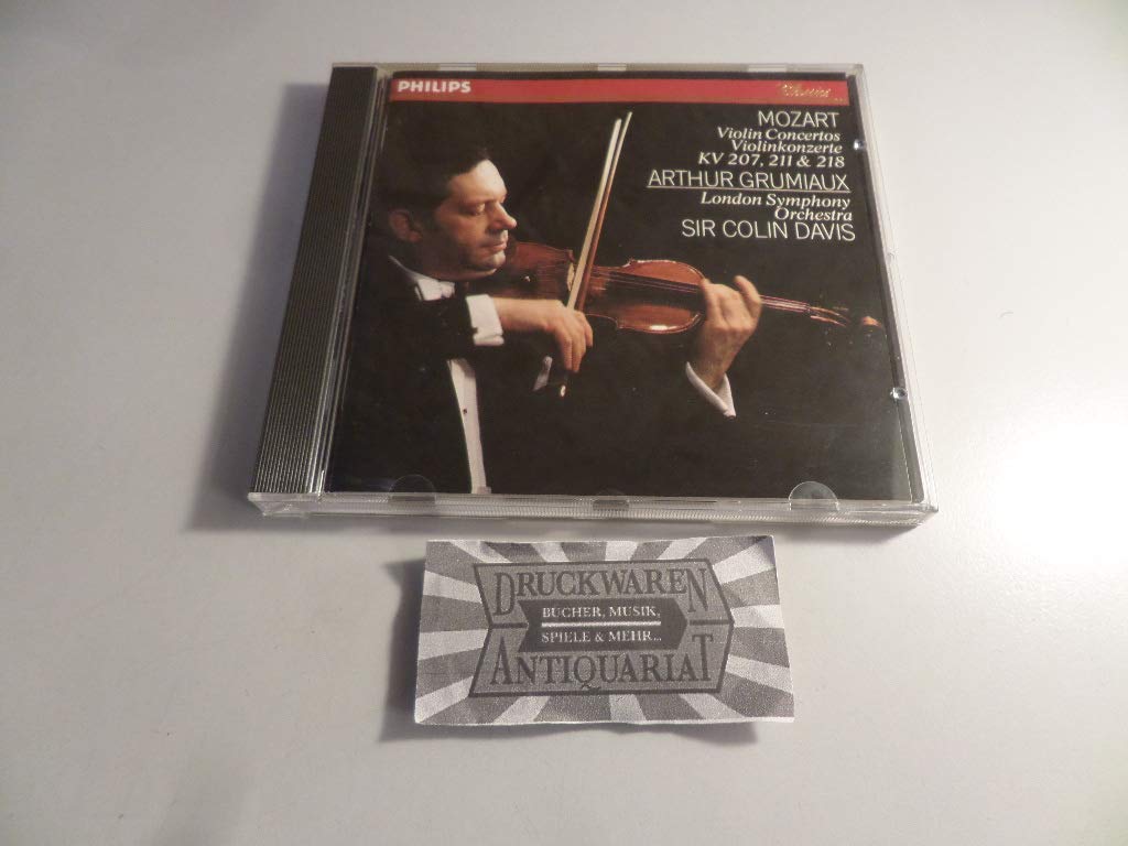 Violin Concerti Kv 207, Kv 11 Kv 218