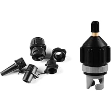 SUP Pump Adapter Inflatable Boat Air Pump Air Valve Adaptor,Air Nozzle Multifunctional Conversion Head for Stand-Up Paddleboard Kayak