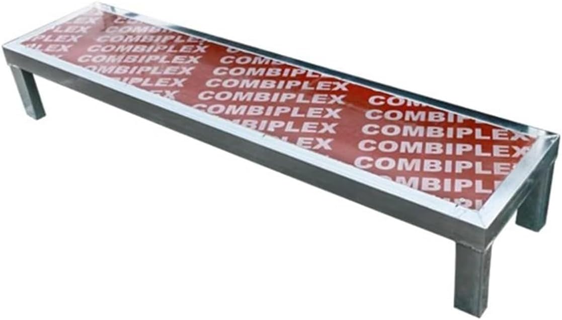 Commercial-Grade Choir Risers - Sturdy 1-Tier Movable Step Treads for Events, Music Festivals, Graduation Performances - Durable Choral Staging Solutions