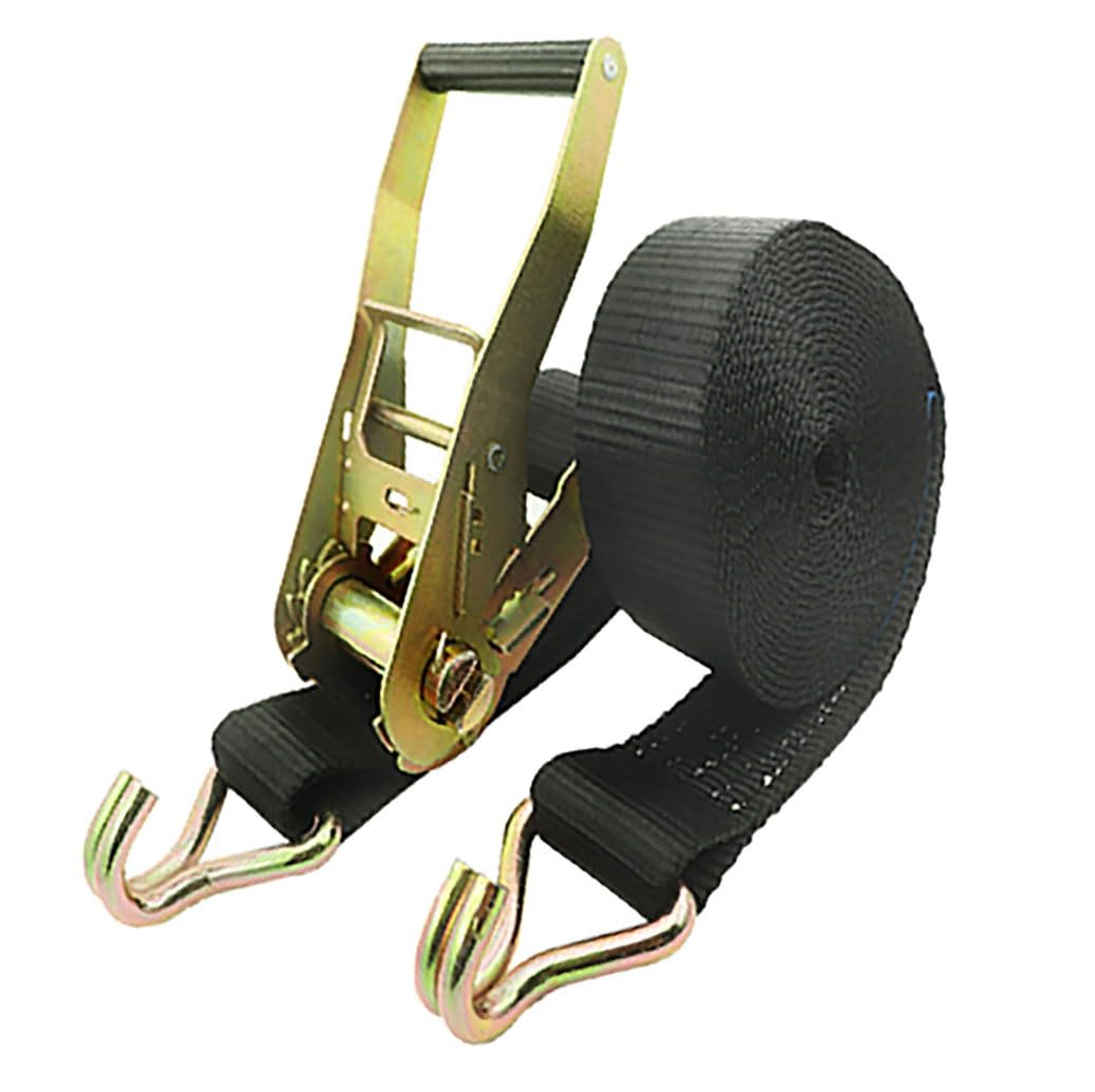 1 Juegos De Correas De Trinquete Resistentes, Correas De Trinquete De Amarre para Coche, Correas De Tensión Ajustables con Ganchos, Adecuadas para Motocicletas, Carga, Camiones(L 20m/787.4in)