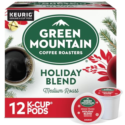 Image of Green Mountain Coffee Roasters K-Cups, Holiday Blend, 12 Count