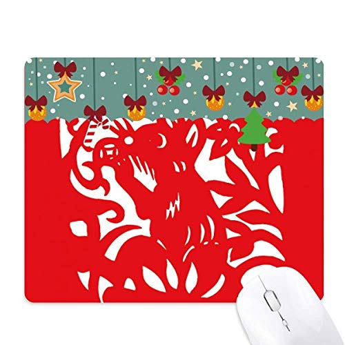 Tapis de souris en forme de rat motif zodiaque Chine antidérapant