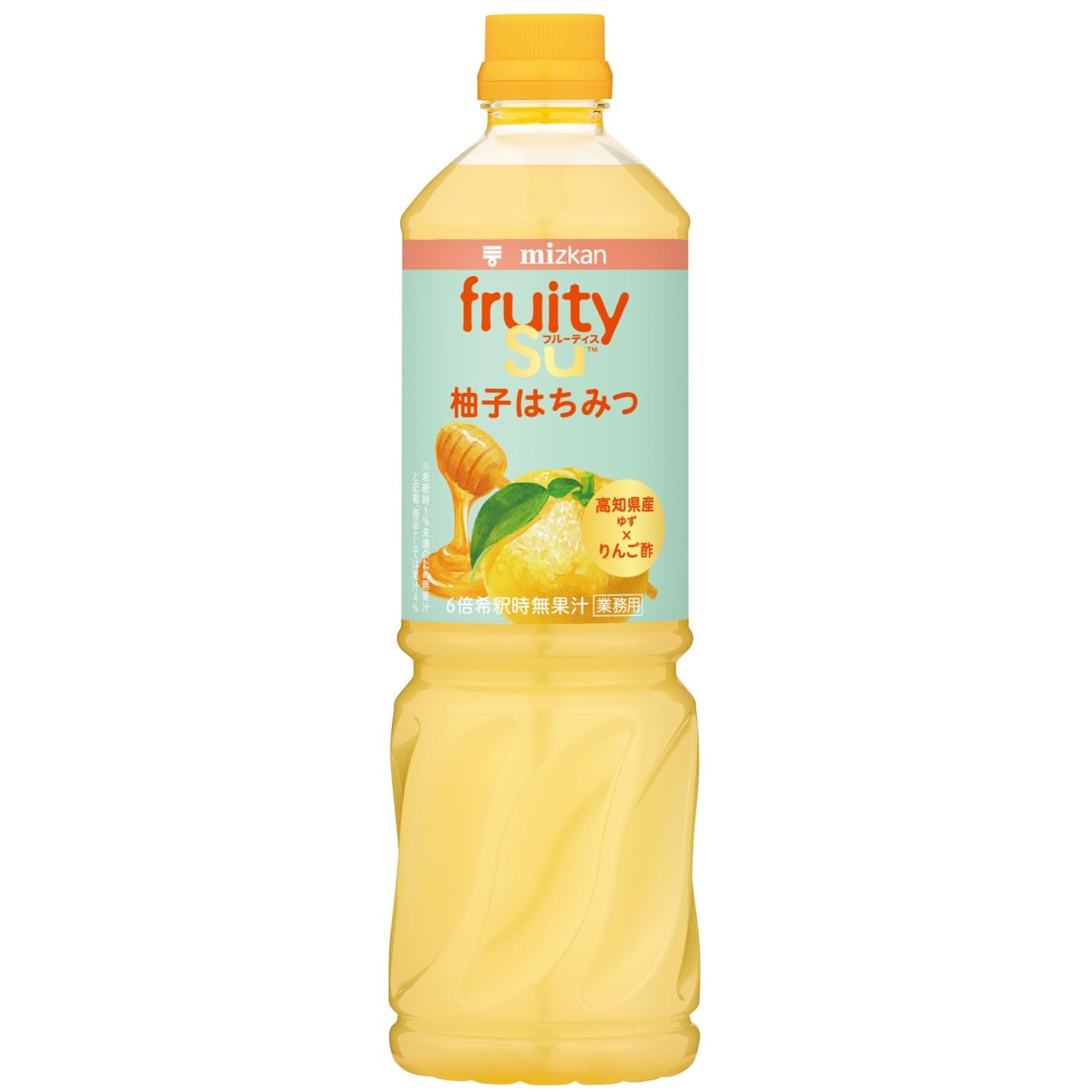 ミツカン 業務用 フルーティス りんご酢 柚子はちみつ 1000ml(6倍濃縮タイプ)飲むお酢商品画像