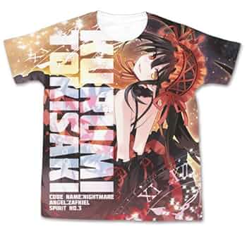 デート・ア・ライブ　原作版 時崎狂三 両面フルグラフィックTシャツ　Lサイズ デート・ア・ライブIV 時崎狂三 両面フルグラフィックTシャツ