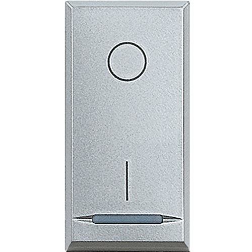 Interrupteur bipolaire 20A Axolute BTicino HC4002 aluminium, pack de 10 modules de commande