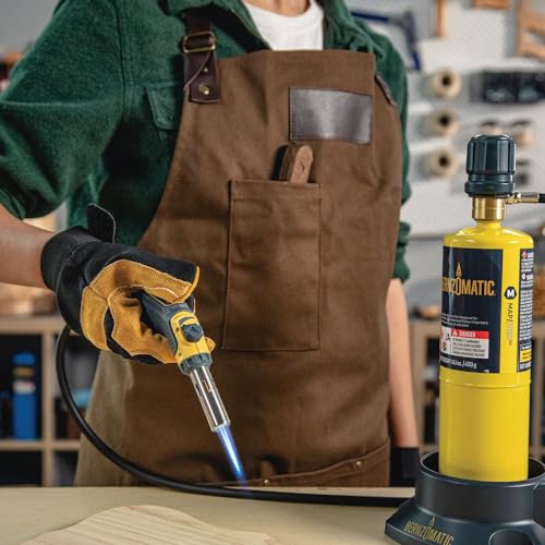 Bernzomatic FirePoint Creator Tool, Precision Flame Hand Torch for use with Bernzomatic MAP-Pro or Propane Fuel (Firepoint Tool + 3 Propane Cylinders)