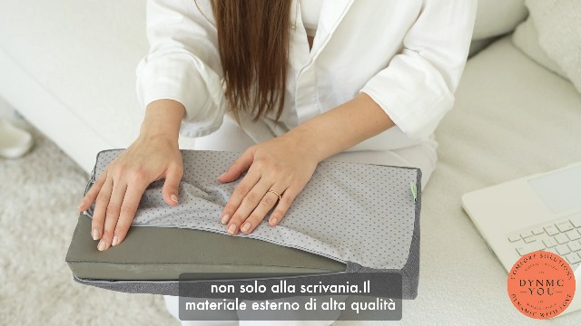 Poggiapiedi Da Scrivania Ergonomico DYNMC YOU - Grigio Nordico, Lavabile E Antiscivolo, Per Ufficio E Casa - Foto 11