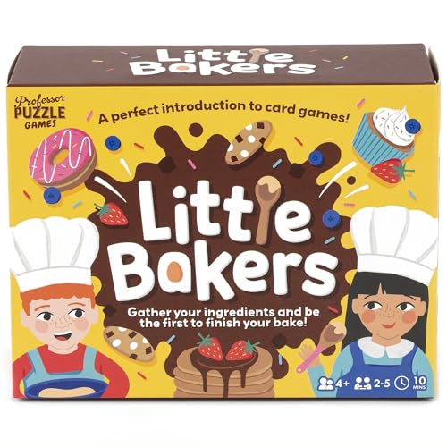 Professor Puzzle: Little Bakers - Ingredients...