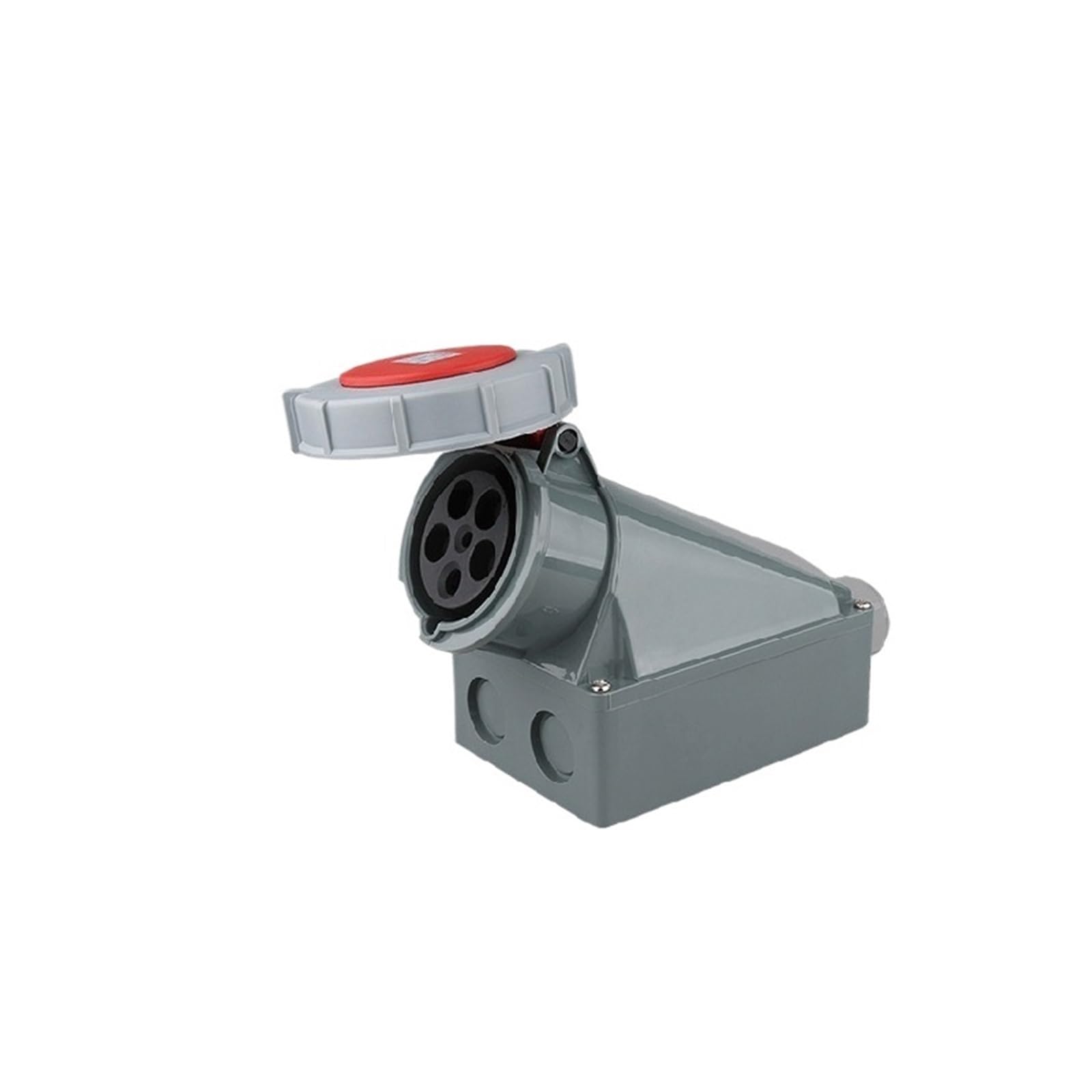 Enchufe de aviación industrial IP67 125A de 5 pines para empalmes estancos de superficie