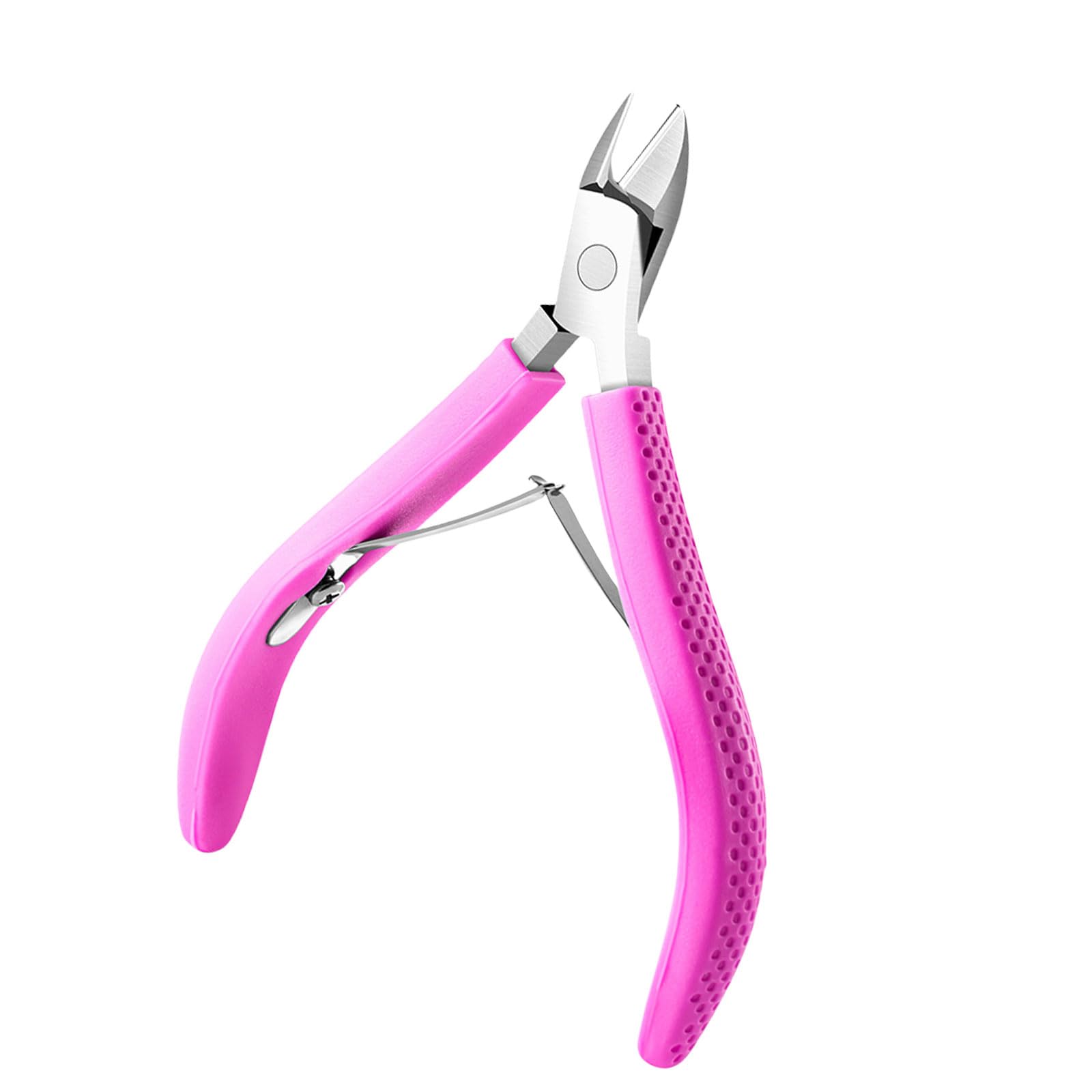 Manicure rimozione cuticole con manico in gomma completa unghie cura taglierina taglio preciso per salone e uso domestico