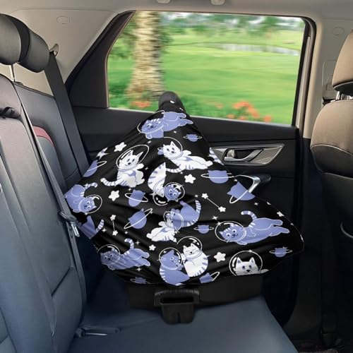 Image of Dinosaur Car Seat Canopy Breastfeeding Cover - Multi Use Baby Stroller and Carseat Cover, All Weather Breastfeeding Covers, Boys and Girls Shower Gifts