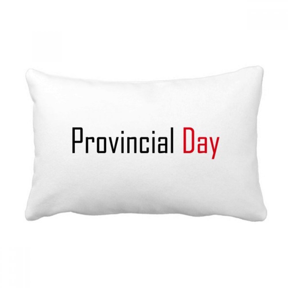 Coussin Canada oreiller lombaire de décoration, idée cadeau originale pour canapé et salon