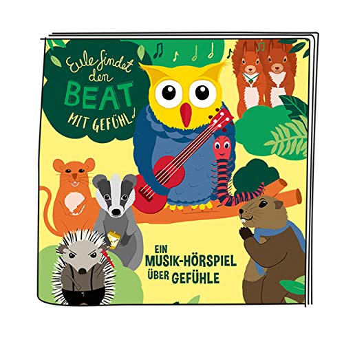 tonies Hörfigur für Toniebox, Eule findet den Beat – Mit Gefühl, Kinderlieder und Hörspiel für Kinder ab 4 Jahren… – Bild 5