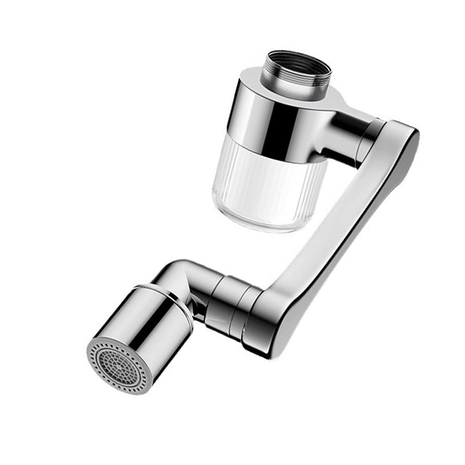 Ulijth Rotation Faucet Extension Rotatable Faucet Attachment Extender Faucet Rotate Attachment Upgrades For Kitchen & Bathroom