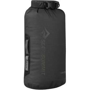 Sea to Summit - Big River Dry Bag - Waterproof Bag - Roll Closure - Heavy Duty - Grab Handles Attachment & D-Ring - Paddle Sports