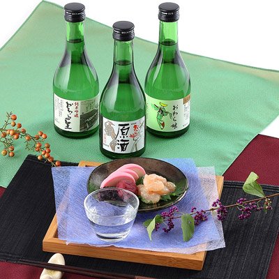 〈 おわら自慢さけくらべセット 〉 大吟醸・純米吟醸・本醸造原酒 | 玉旭酒造有限会社・富山県