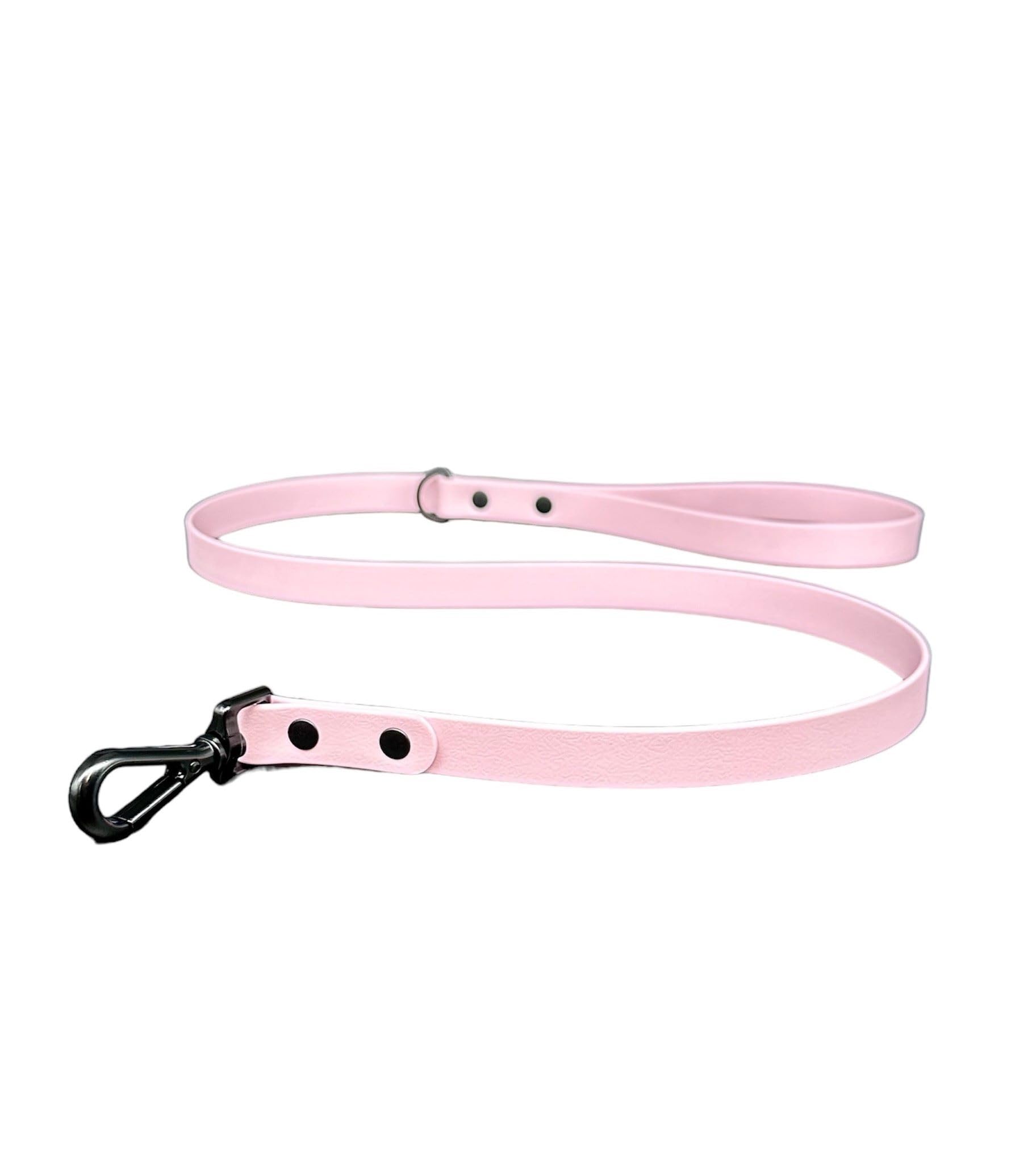Waterproof Biothane Dog Lead | Metal Buckle | Black Rivets | Ultra Durable