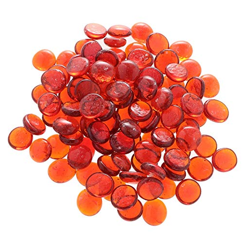 Decorative Glass Pebbles Set of 40 PCS Amazon.in Home & Kitchen