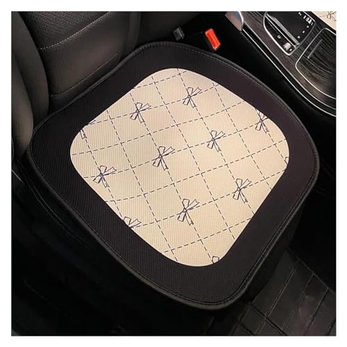 Housse de coussin de siège universelle auto en soie glacée respirante pour toutes saisons