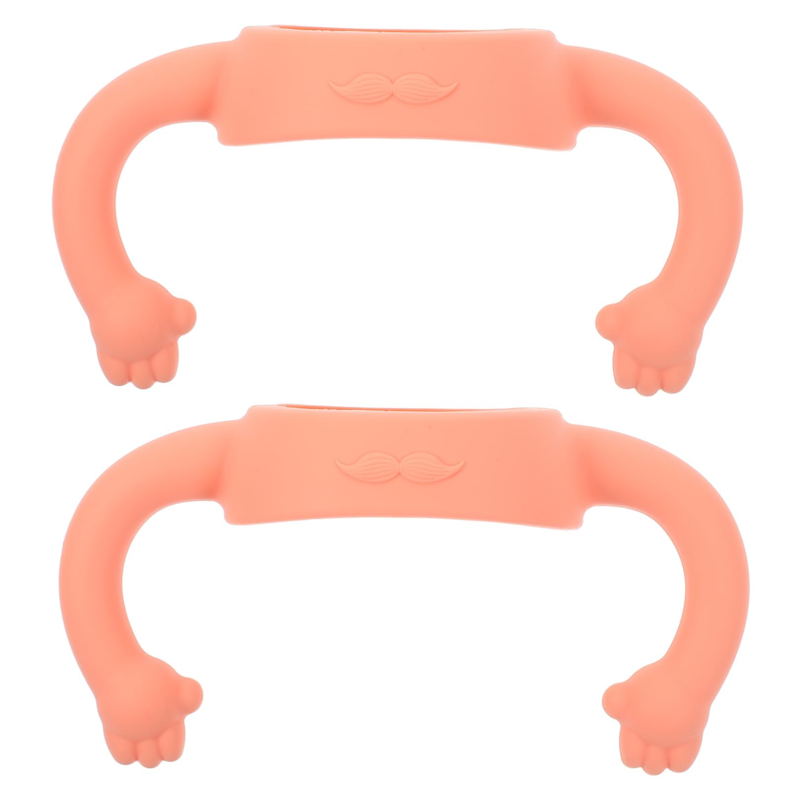 VICASKY Manici per Bottiglie in Silicone Rosa 2 Unitá Impugnatura Morbida e Confortevole per Bambino Bambina Facilmente Installabili