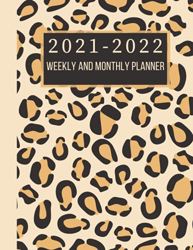 Leopard print Aug 2021-Aug 2022 Planner
