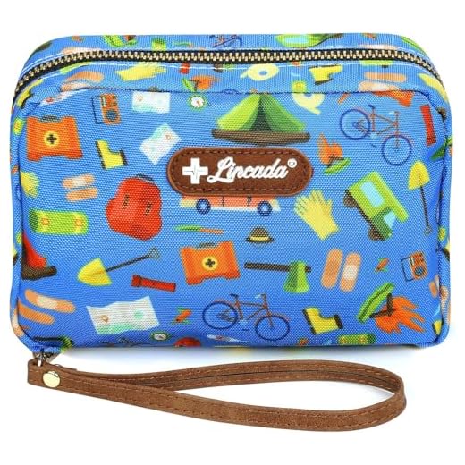 Travel First Aid Kit for Kids, 143 Pieces All-Purpose Emergency First Aid Kit for Home, Car, Diaper Bag, Camping & Hiking