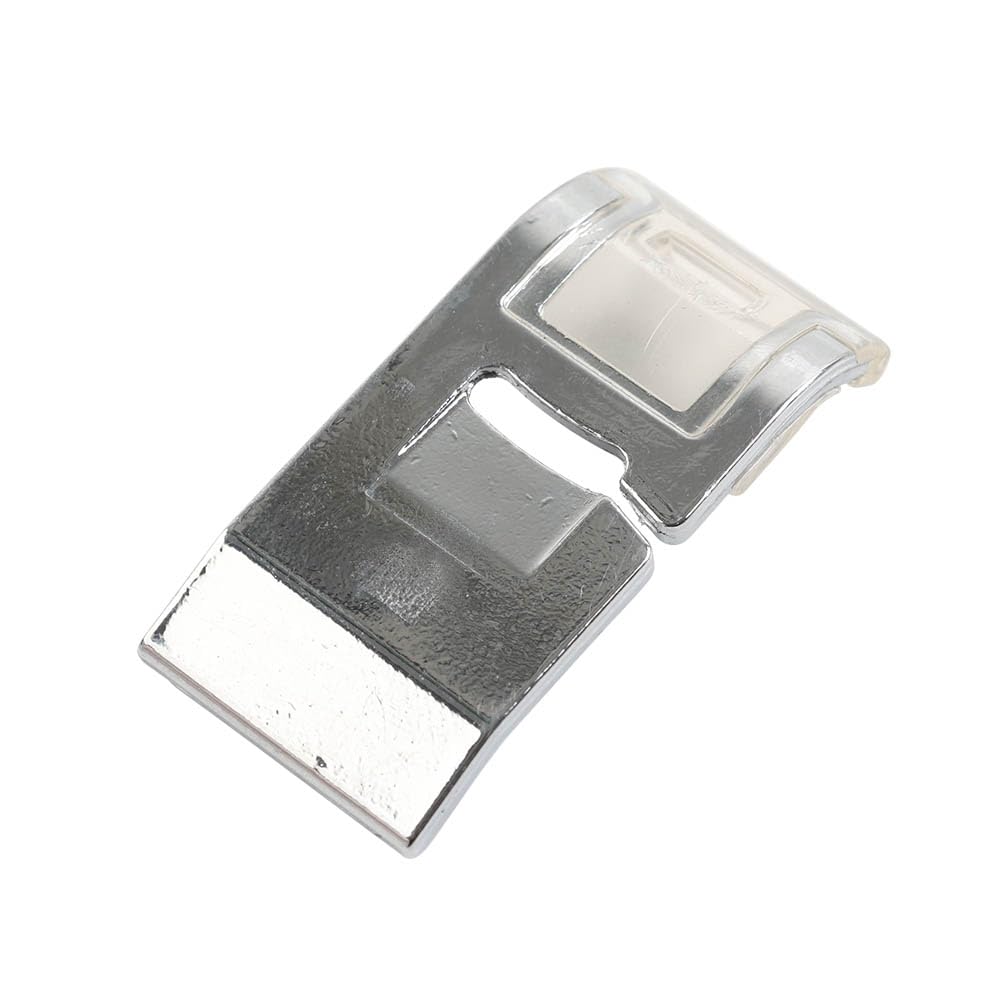 JAN JAN GZYF Steel Zigzag Presser Foot Snap On #76251 Silver for